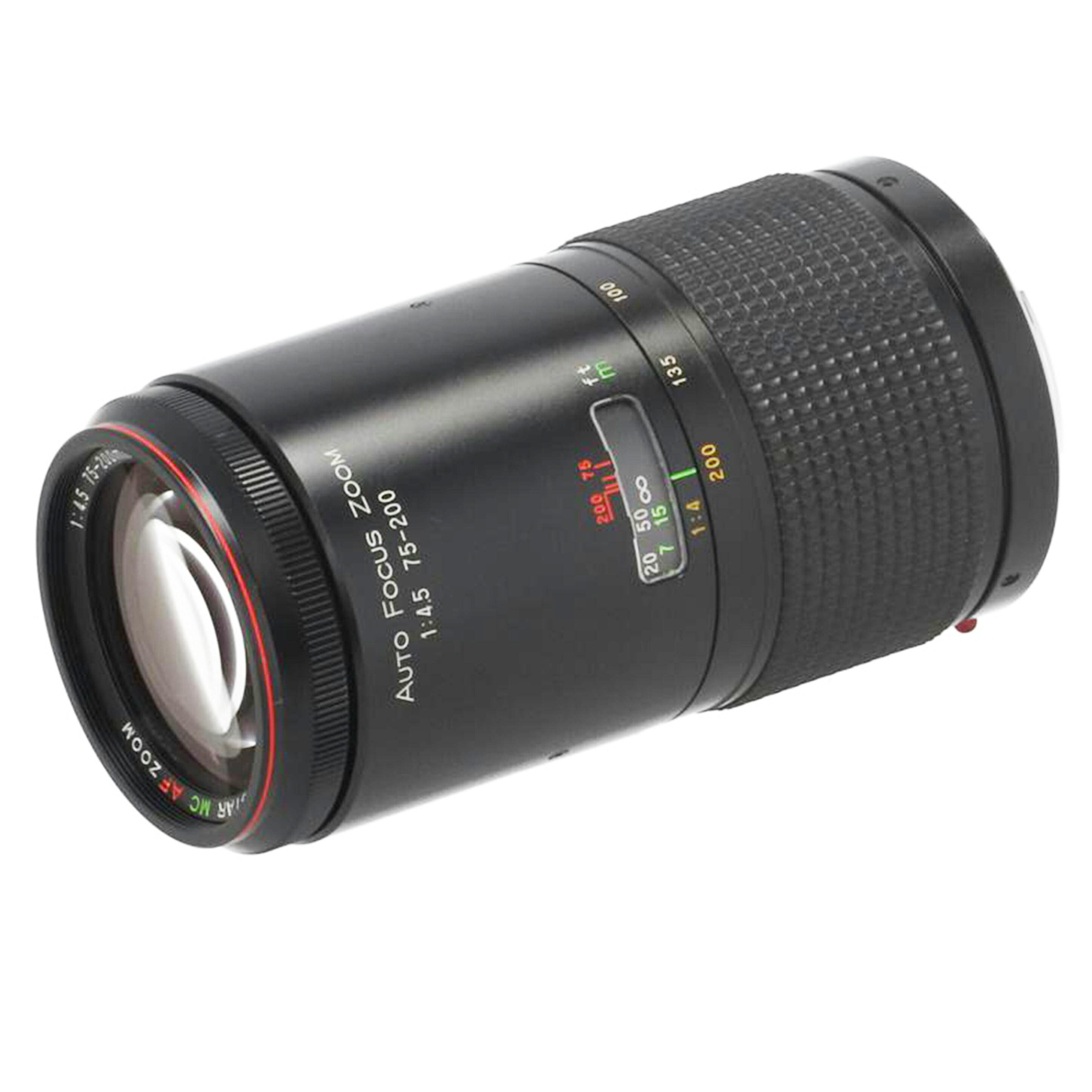 FIVE STAR ファイブスター/交換レンズ/75-200mm/MC AF 75-200mm F4.5//K8602819/Cランク/19