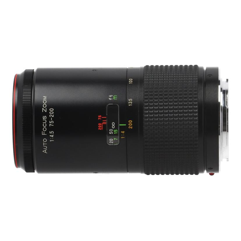 FIVE STAR ファイブスター/交換レンズ/75-200mm/MC AF 75-200mm F4.5//K8602819/Cランク/19