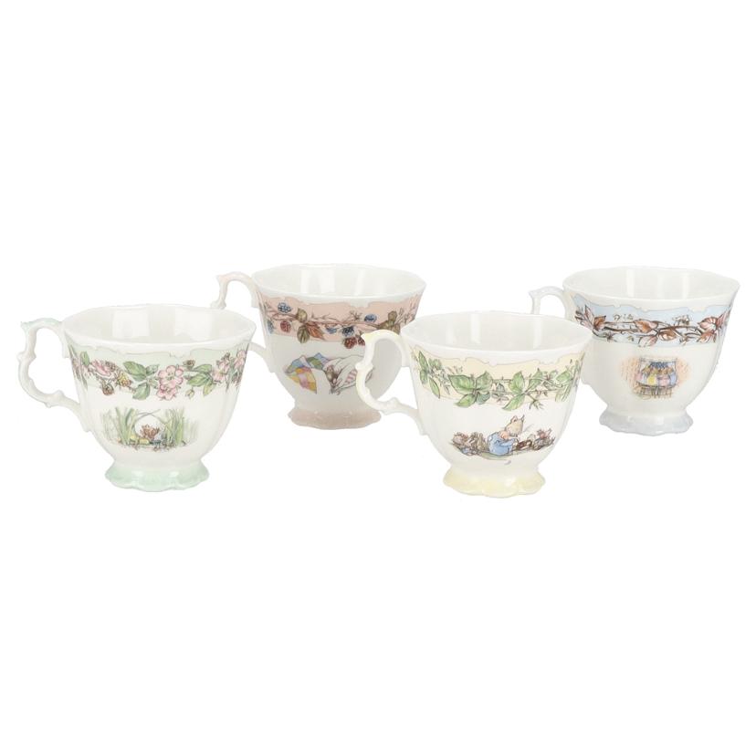 ROYAL DOULTON ロイヤルドルトン/カップ&ソーサー四季セット/BRAMBLY HEDGE//Aランク/09