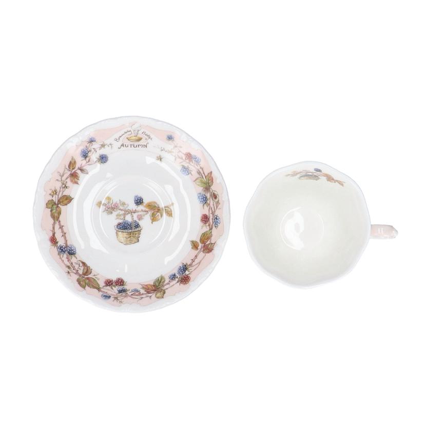 ROYAL DOULTON ロイヤルドルトン/カップ&ソーサー四季セット/BRAMBLY HEDGE//Aランク/09