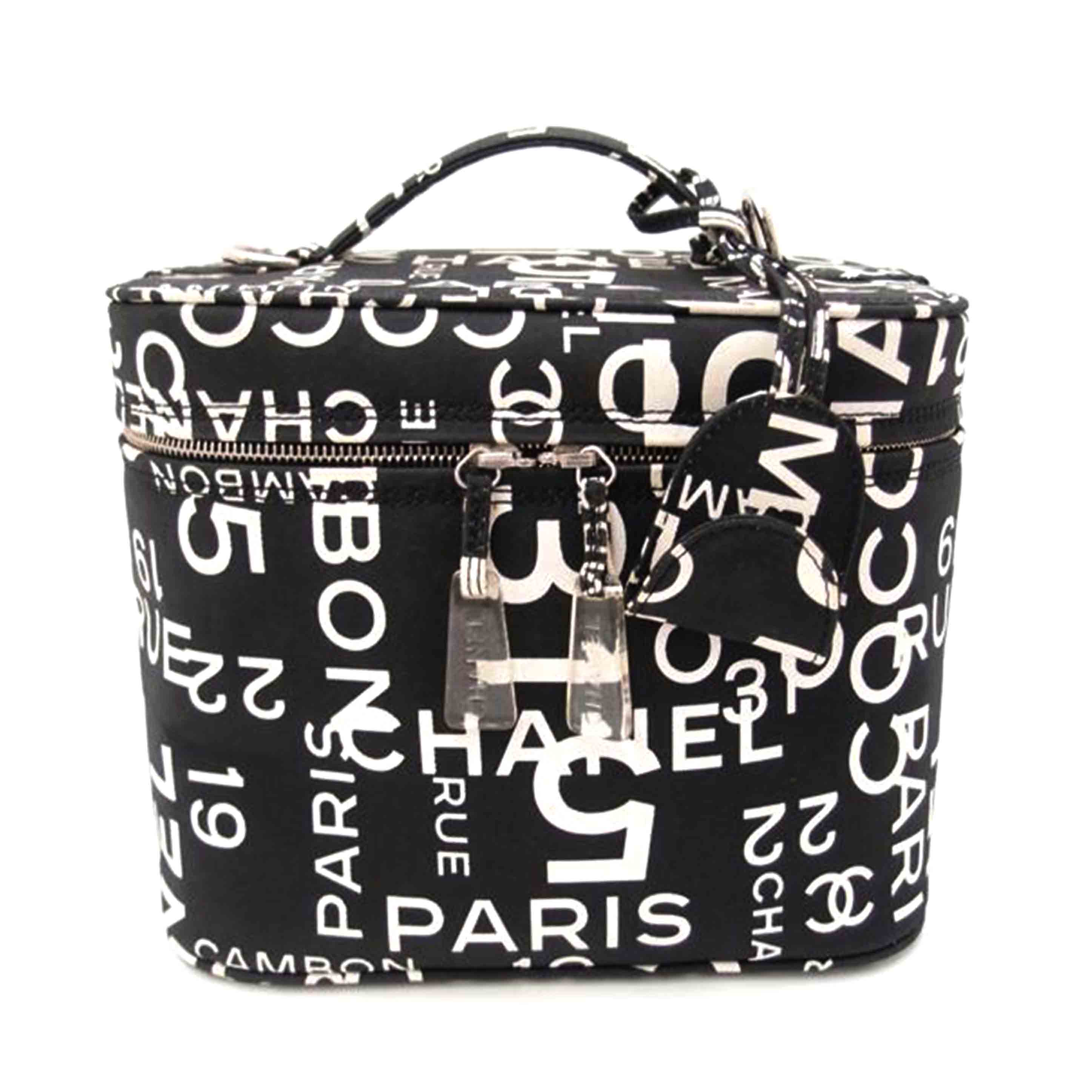 CHANEL ブラック バニティー(美品)最終値下げ 中古・古着通販】CHANEL (シャネル) バニティバッグ ブラック