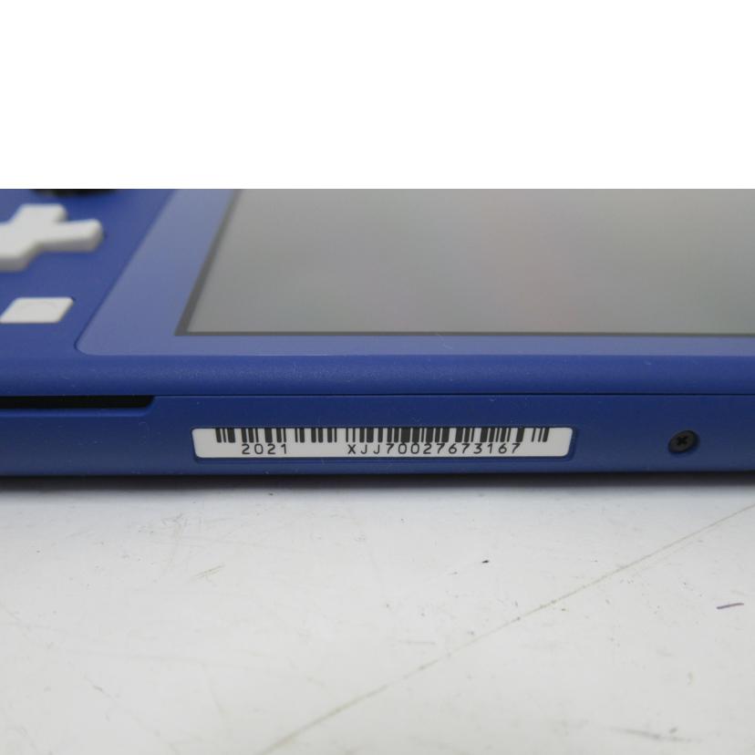 Nintendo/Nintendo Switch Lite/Blue/HDH-001//XJJ7002763167/Aランク/63