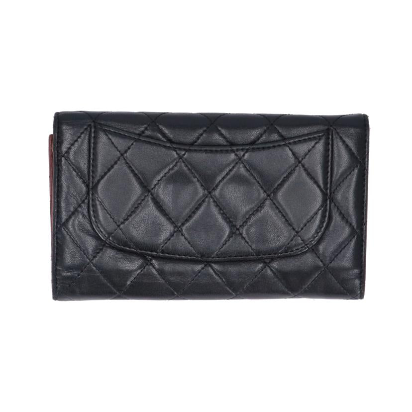 CHANEL シャネル/マトラッセラムスキン長財布/Gカード/A31506//112*****/Bランク/75