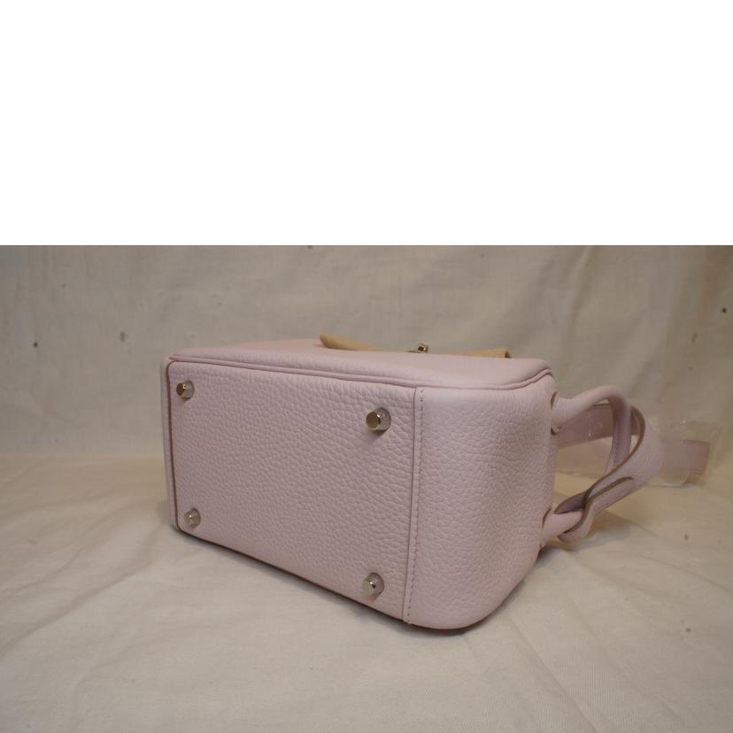 HERMES エルメス/リンディミニ20/ヴェルソ/トリヨン×スイフト/モーヴペール×ニューホワイト//W/SAランク/92