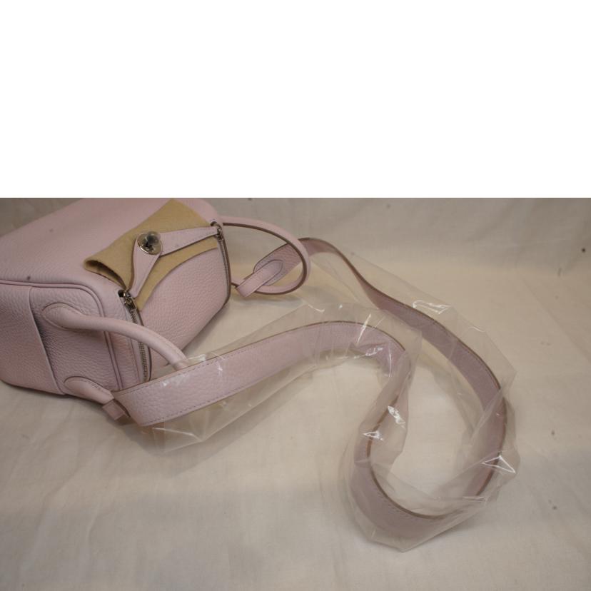 HERMES エルメス/リンディミニ20/ヴェルソ/トリヨン×スイフト/モーヴペール×ニューホワイト//W/SAランク/92