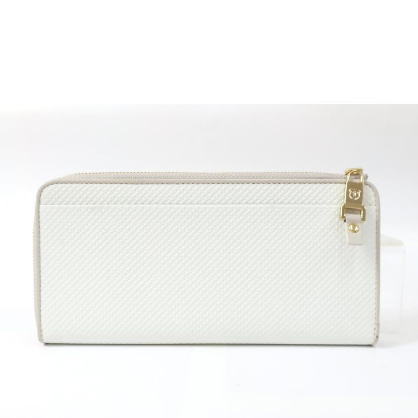 TOPKAPI トプカピ/L字ファスナー長財布 ホワイト×ライトベージュ//Aランク/65