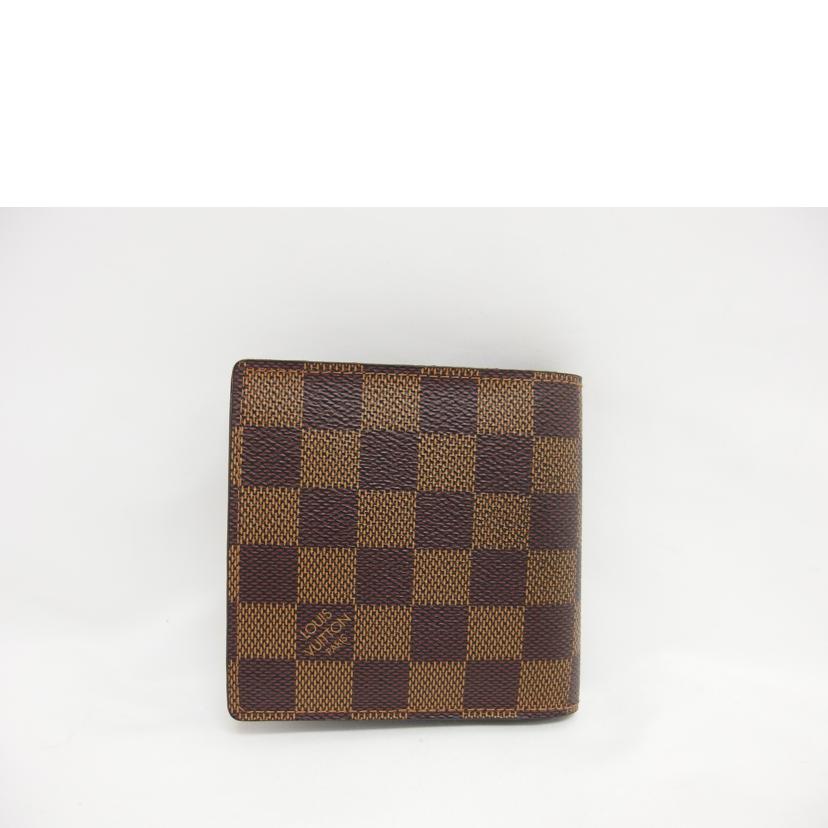 LOUIS VUITTON/ポルトフォイユ・マルコ/ダミエ・エベヌ/N61665//CA2***/ABランク/04