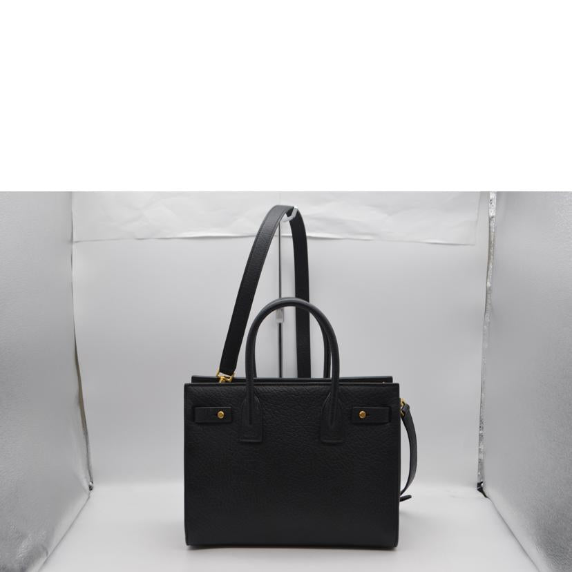SAINT LAURENT サンローラン/サックドジュールソフトベイビー/グレインレザー/ノワール/717448//042*/SAランク/89