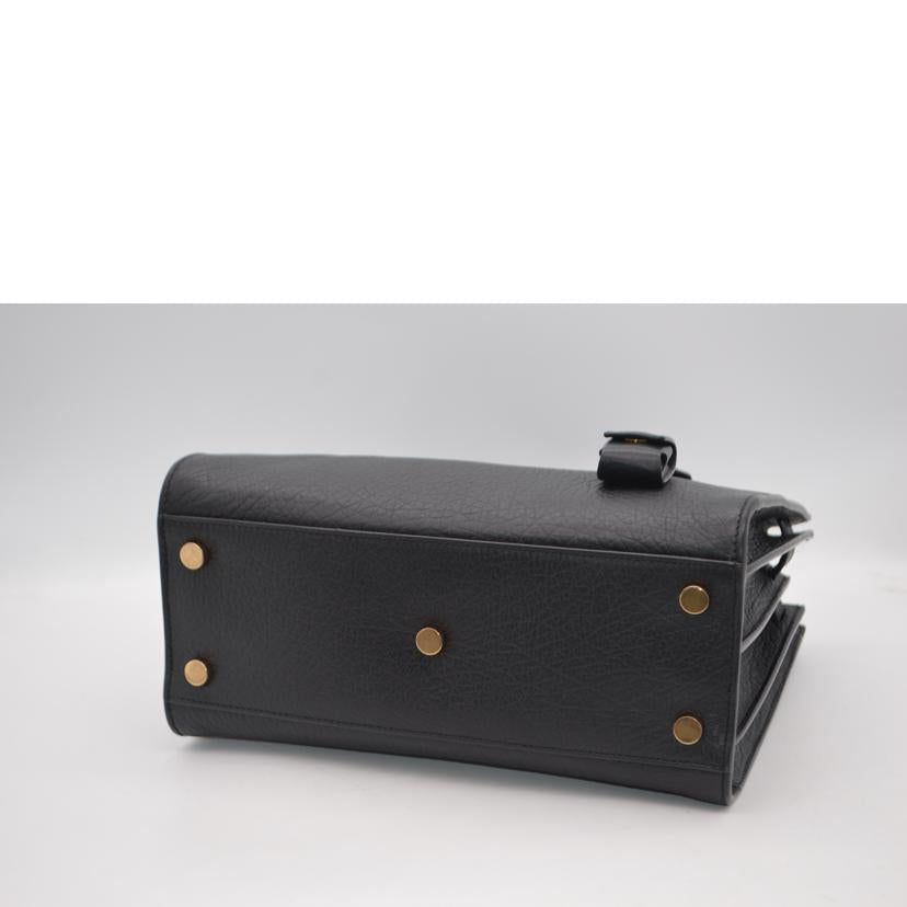 SAINT LAURENT サンローラン/サックドジュールソフトベイビー/グレインレザー/ノワール/717448//042*/SAランク/89