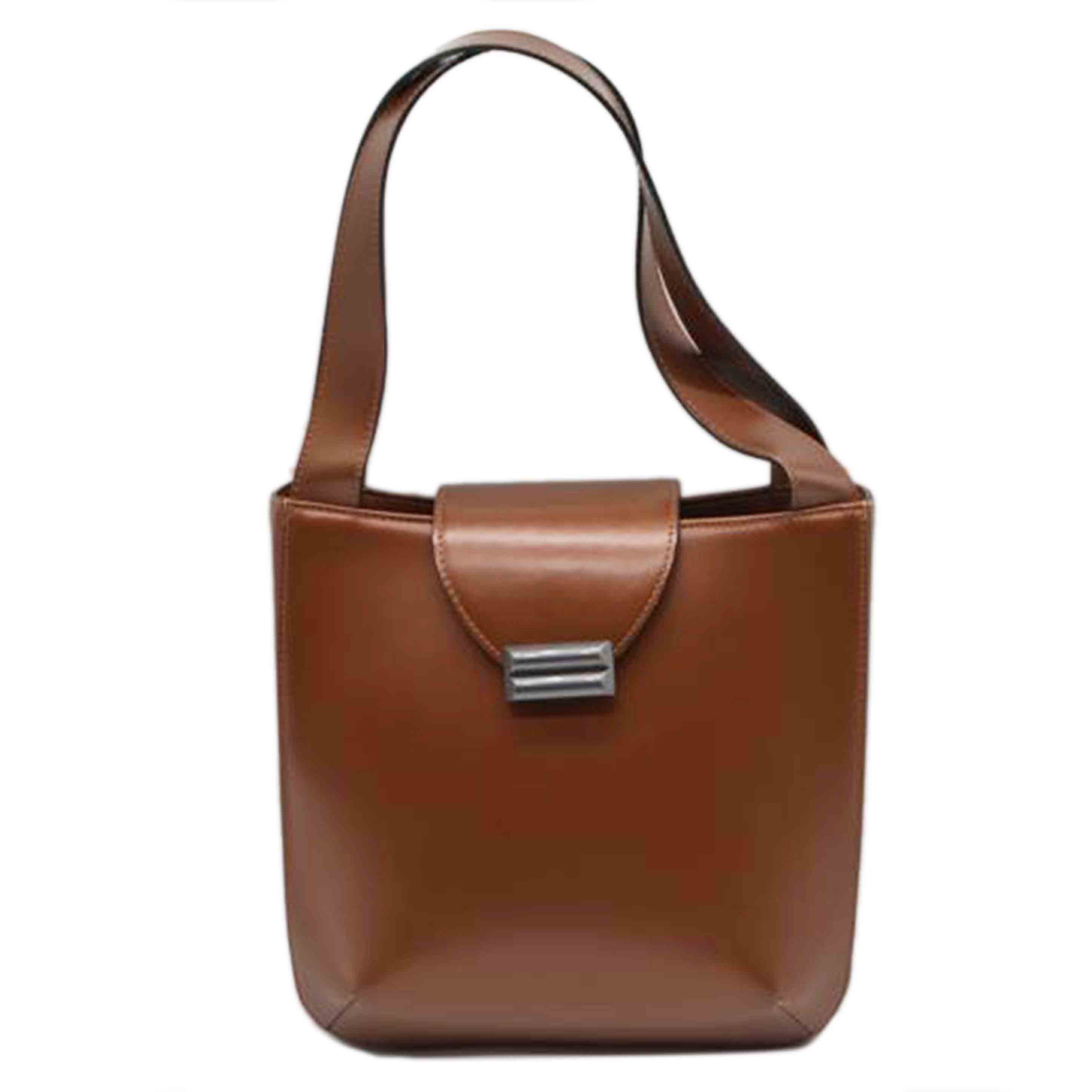 BALLY バリー/カーフレザースモールトート/ブラウン//170*****/ABランク/89