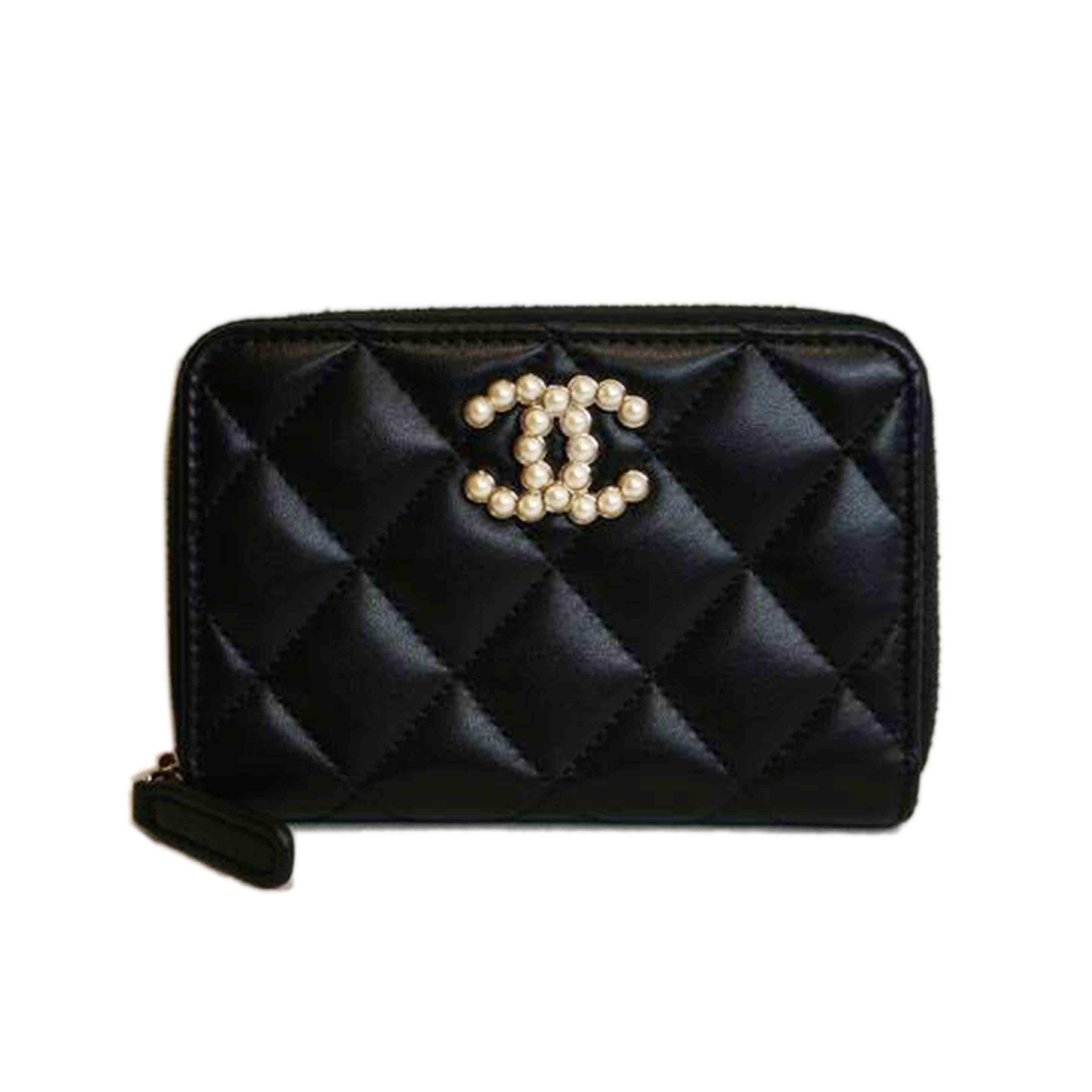 CHANEL シャネル/マトラッセコインケース/フェイクパールココマーク/AP3811//CTP*****/SAランク/92