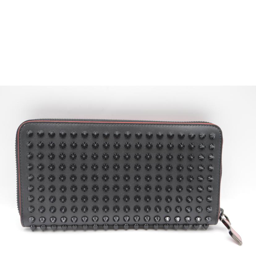 C.Louboutin ルブタン/パネトーネスパイクスタッズラウンドファスナー長財布/3135058//SAランク/89