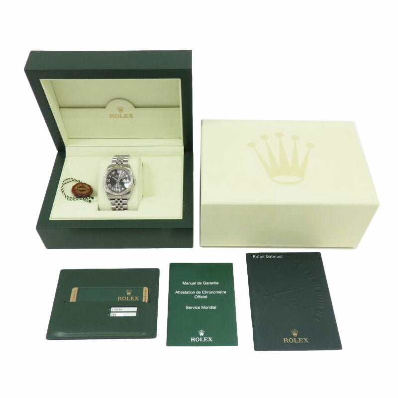 ROLEX ロレックス/DATE JUST/ブラックサンビーム/116234//Z93****/ABランク/77