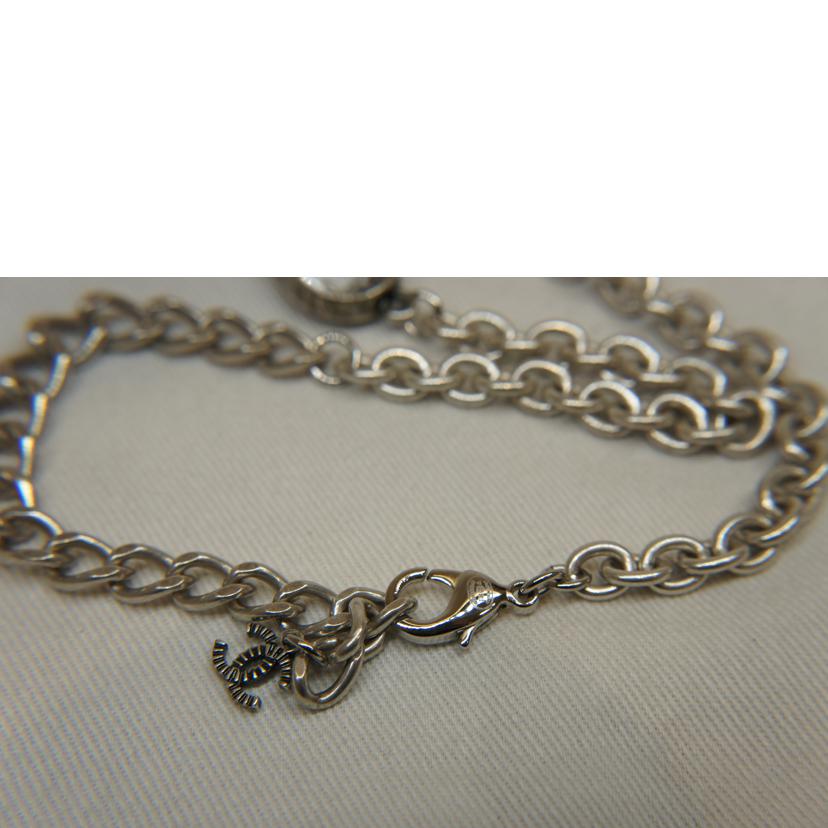 CHANEL シャネル/ココマークフェイクパールネックレス//I24A/SAランク/92