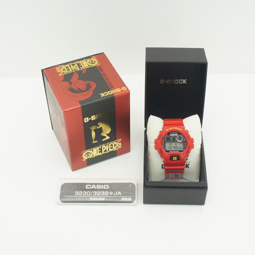 CASIO カシオ/G-SHOCK/ワンピース/モンキー・D・ルフィ限定モデル/DW-6900FS//323*/SAランク/92