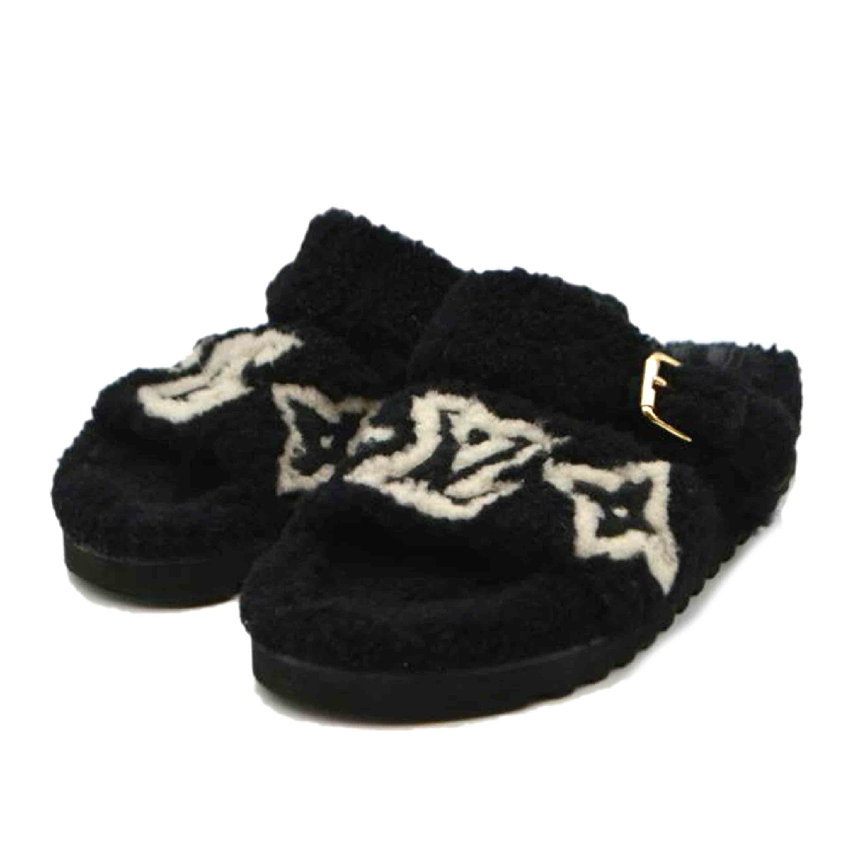 LV ルイヴィトン/パセオラインロゴボアサンダル/23.5cm(37)//SC0***/BCランク/89