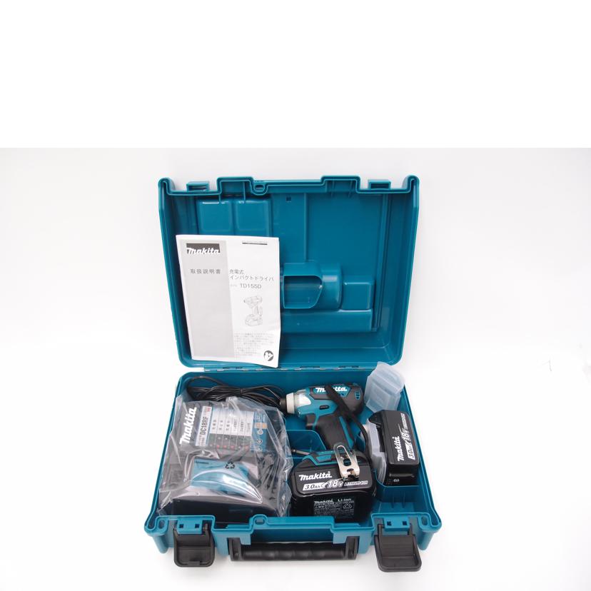 MAKITA マキタ/充電式インパクトドライバ/TD155DRFX//0614112/SAランク/69