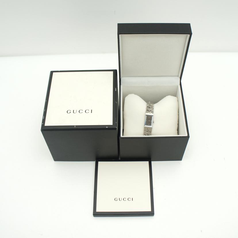 GUCCI グッチ/レディース時計 Gフレーム/SS/クォーツ/147.5//179*****/Aランク/01