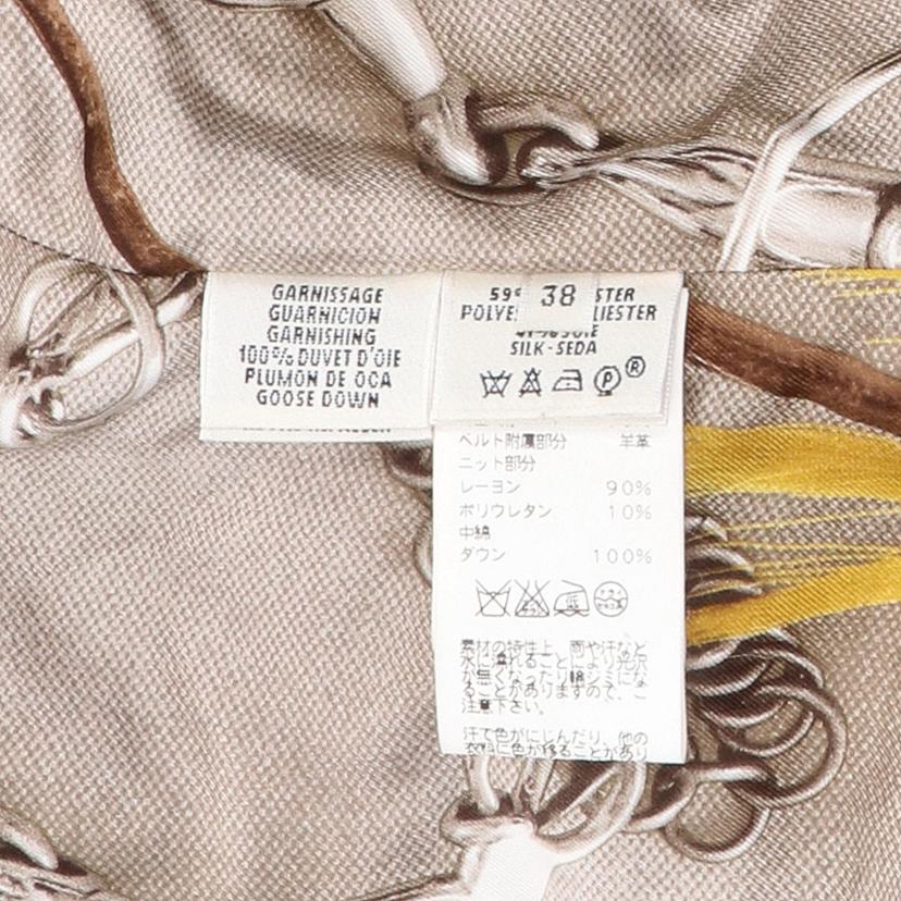 HERMES/25 エルメス/エルメスダウンジャケット/ダークブラウン//Aランク/75