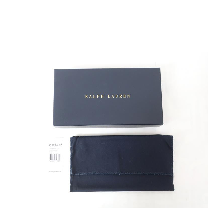 RALPH LAUREN ラルフローレン/長財布 ディープレッド//Sランク/65