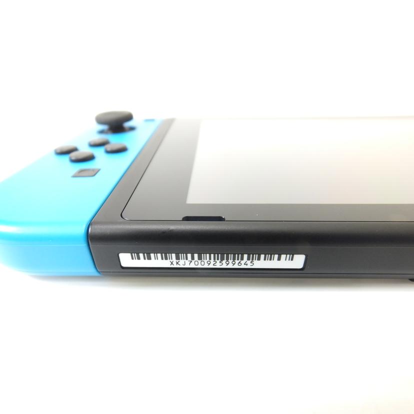 nintendo 任天堂/ニンテンドースイッチ本体/ネオンブルー/レッド/HAD-S-KABAA//XKJ70092599645/Bランク/88