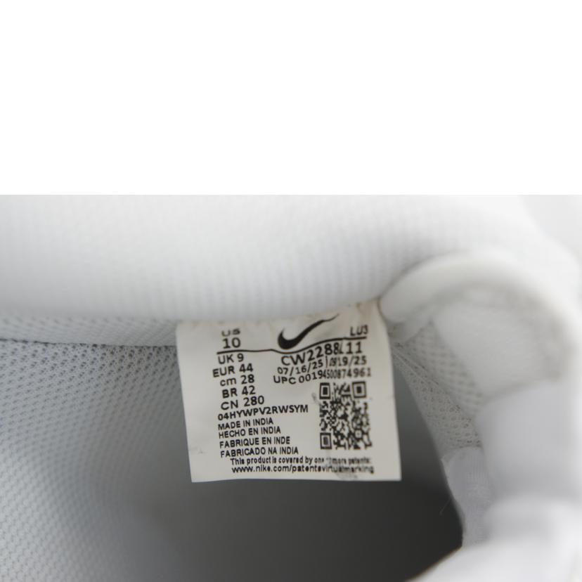 NIKE ナイキ/NIKE AIR FORCE1 ’07 /CW2288-111//28cm/Aランク/22