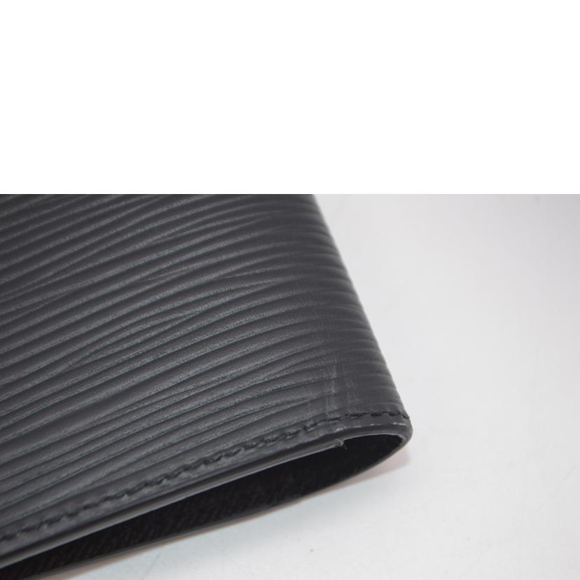 LOUIS VUITTON ルイヴィトン/ポルトフォイユ・ブラザ/エピ/ノワール/M60622//RFI****/SAランク/89