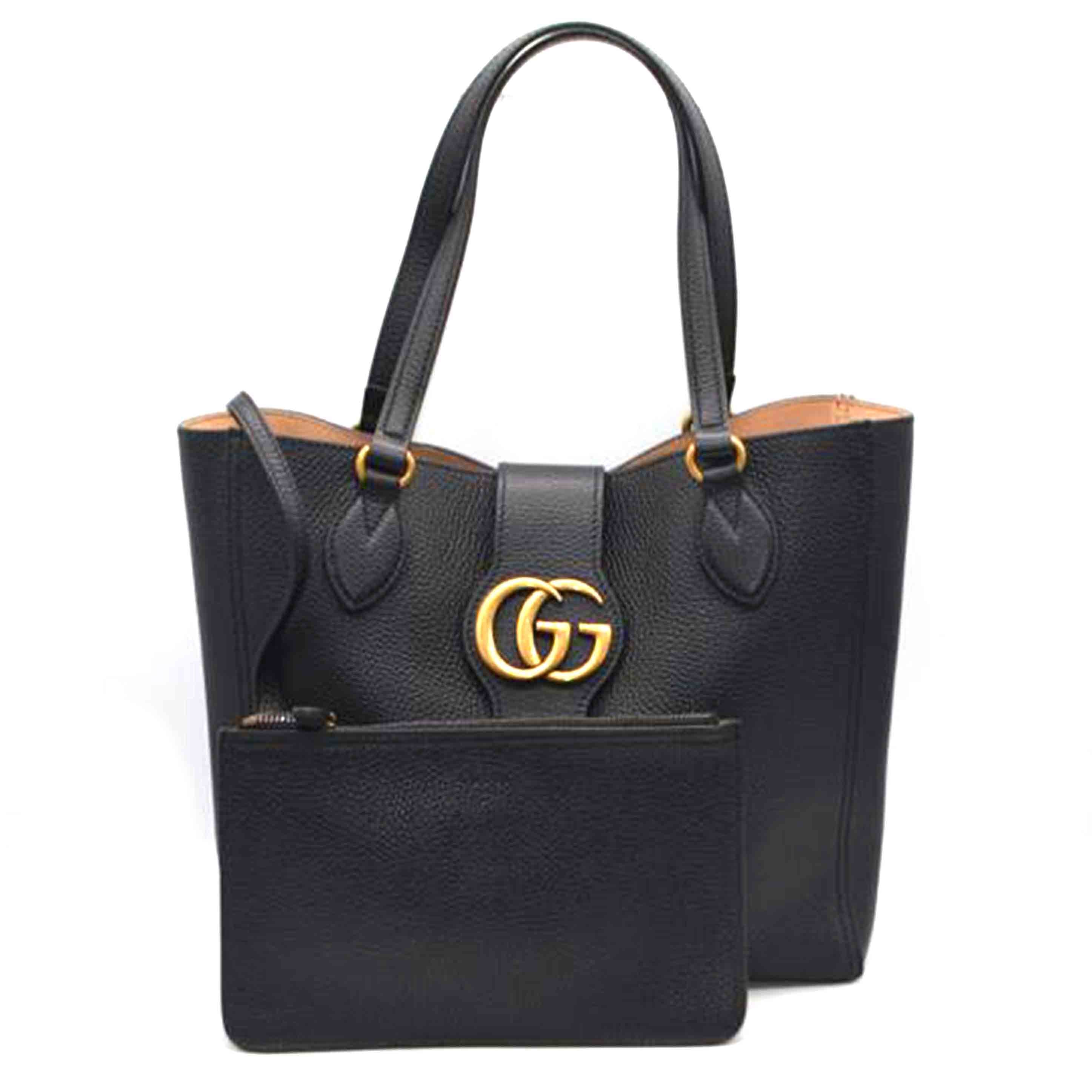 GUCCI グッチ/GGマーモントミディアムラージレザートート/779831//525***/SAランク/89