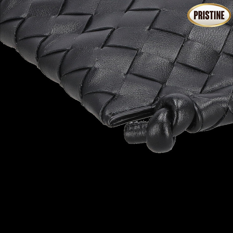 BOTTAGA VENETA ボッテガヴェネタ/イントレチャートスモールフラットループショルダー/776504//SAランク/94