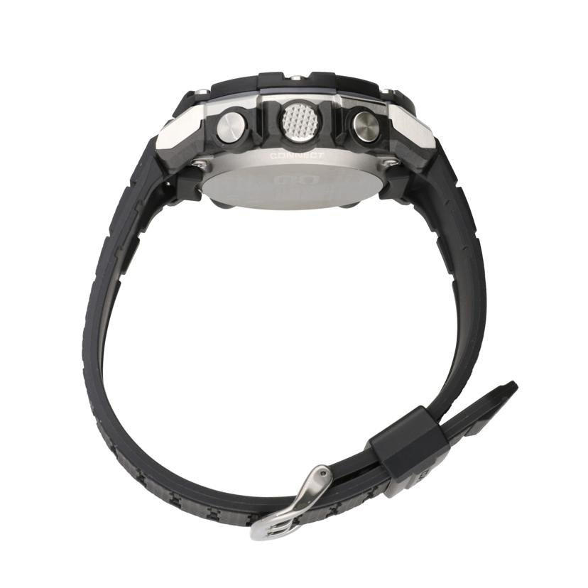 CASIO カシオ/G-SHOCK/G-STEEL/ソーラー×スマホリンク/GST-B300-1AJF//003*****/Aランク/09