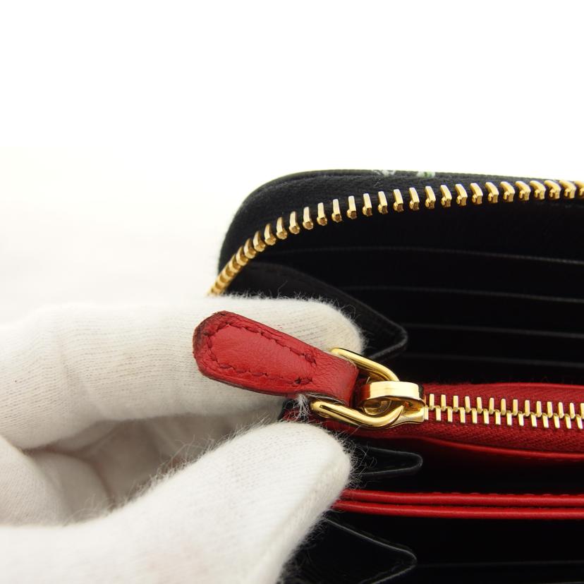 PRADA プラダ/ヴィッテロムーブ/ラブハート/ラウンドファスナー長財布/1ML506//ABランク/04