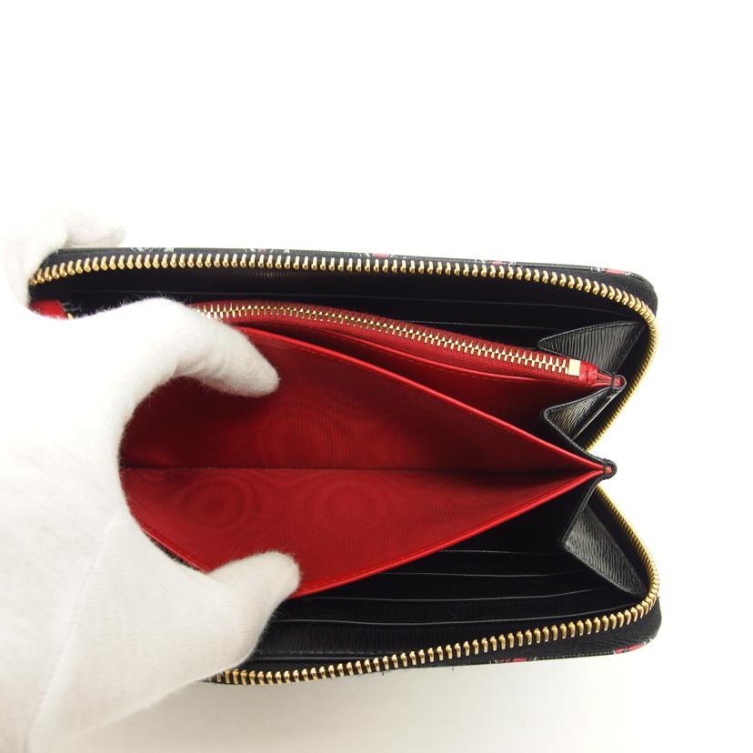 PRADA プラダ/ヴィッテロムーブ/ラブハート/ラウンドファスナー長財布/1ML506//ABランク/04