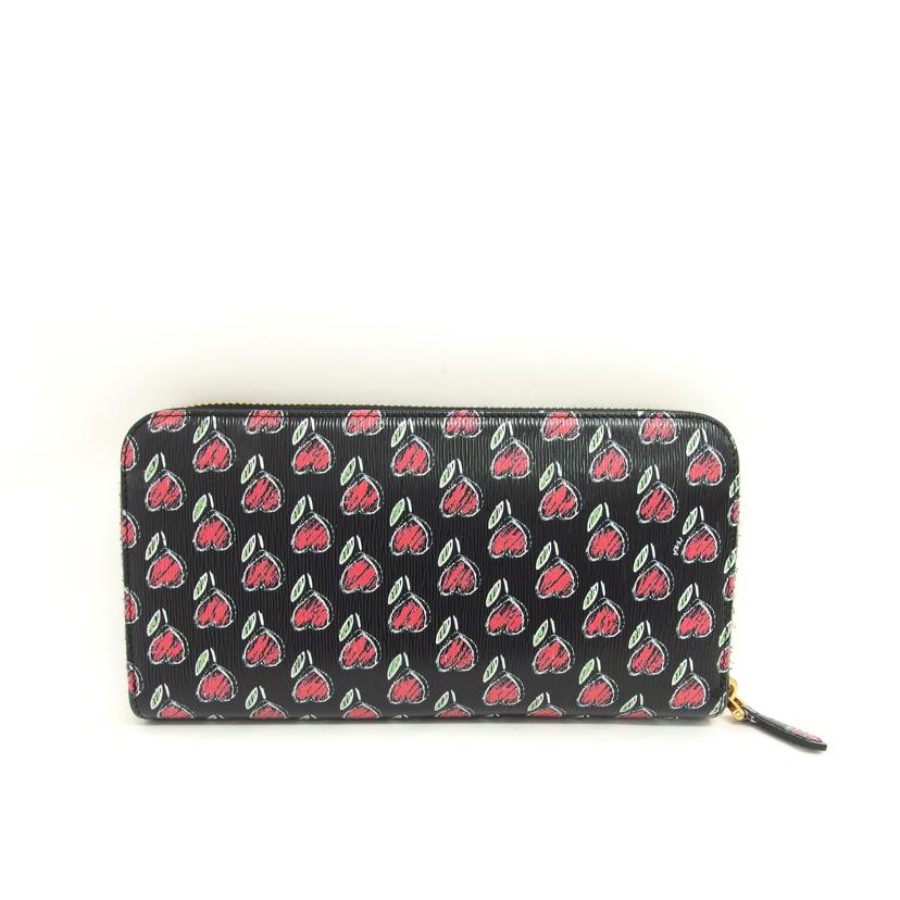 PRADA プラダ/ヴィッテロムーブ/ラブハート/ラウンドファスナー長財布/1ML506//ABランク/04