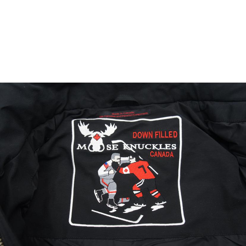MOOSE KNUCKLES ムースナックルズ/ダウンジャケット/M/ブラック/CA 56669//ABランク/75