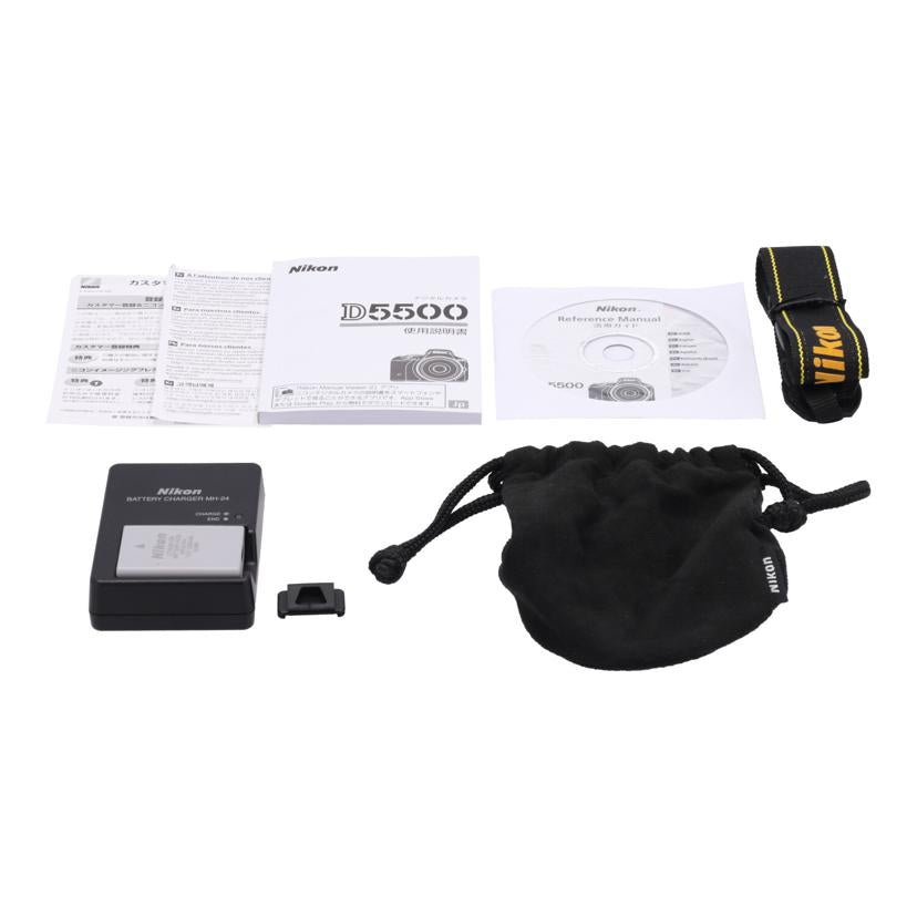 Nikon ニコン /デジタル一眼 ダブルズームキット/D5500 ダブルズームキット//2122937/Bランク/71