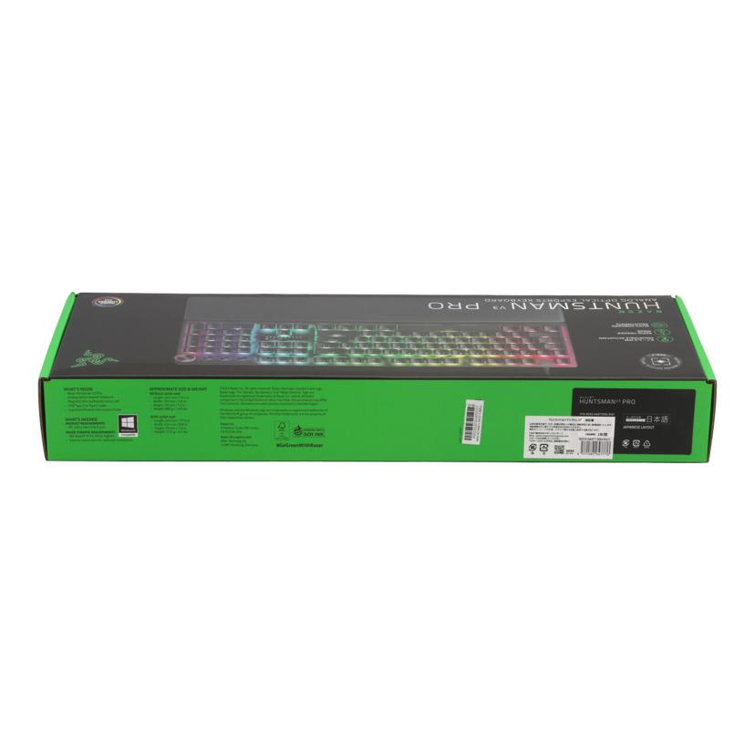 RAZER レイザー/ゲーミングキーボード/Huntsman V3 Pro JP/RZ03-04971300-R3J1//PM2350F94900557/Sランク/19