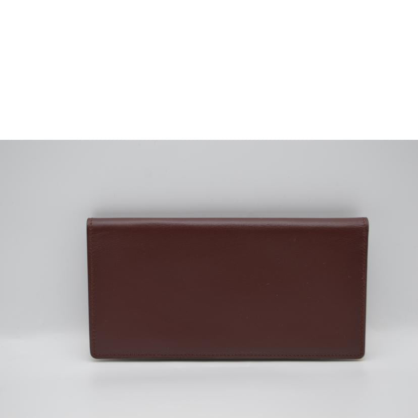 Cartier カルティエ/マストラインレザー長財布/ボルドー/3184160//Aランク/89