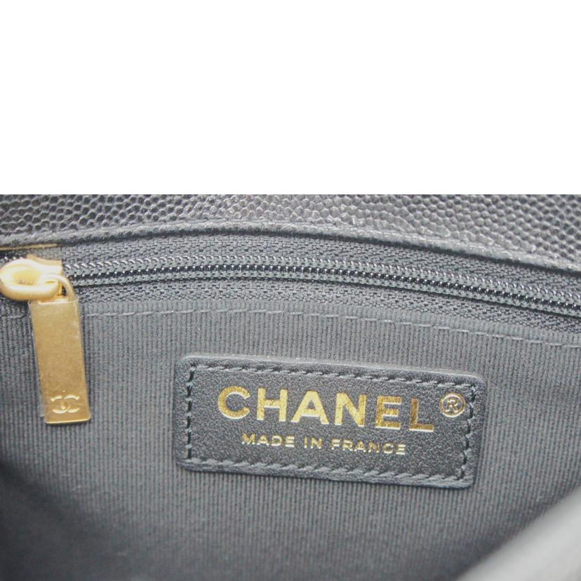 CHANEL シャネル/ココマークキャビアスキン2WAYハンド//C52*****/Aランク/75