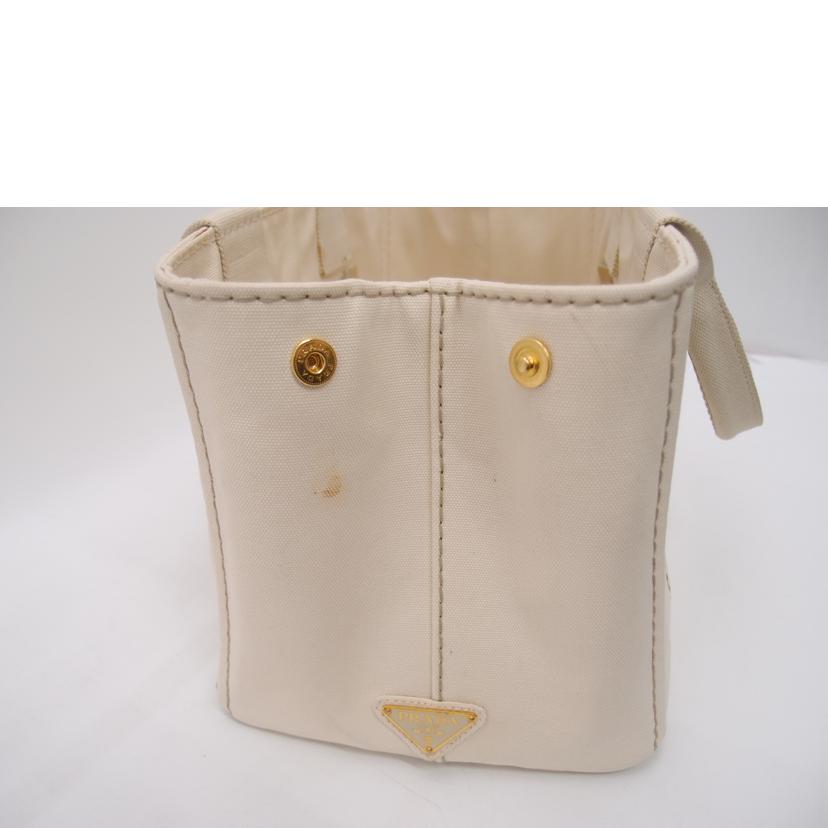 PRADA プラダ/カナパトートM/ホワイト/B1877//158/ABランク/69