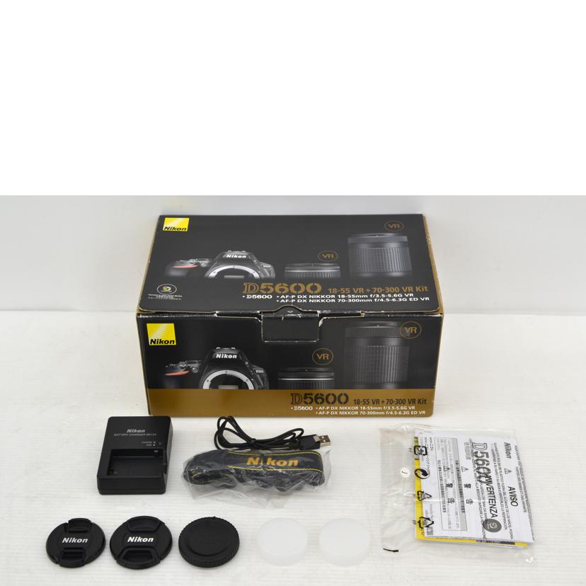 Nikon ニコン/デジタル一眼/D5600 Wズームキット//2125230/ABランク/75