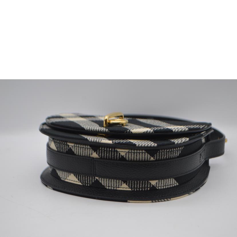 BURBERRY バーバリー/ホースロッキングミニチェックレザーショルダー/8093106 1//Sランク/89