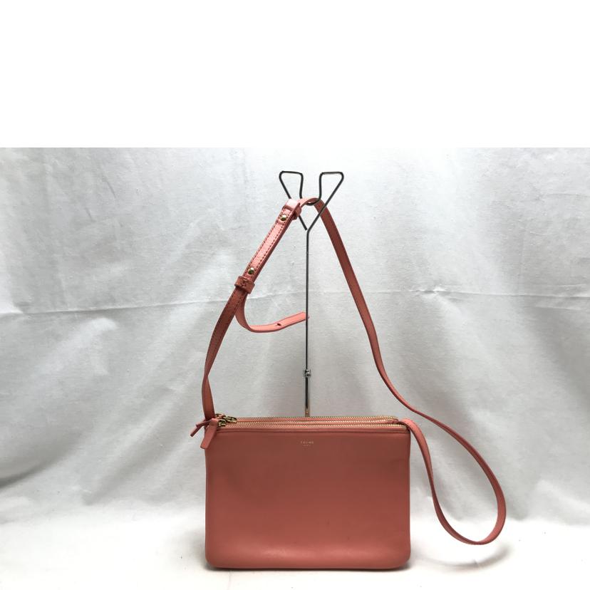 CELINE セリーヌ/トリオスモールショルダーバッグ/165113ETA//F・P******/BCランク/51