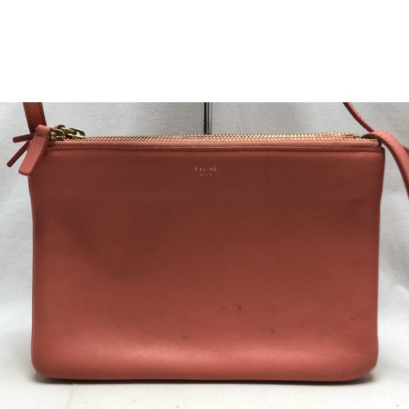 CELINE セリーヌ/トリオスモールショルダーバッグ/165113ETA//F・P******/BCランク/51