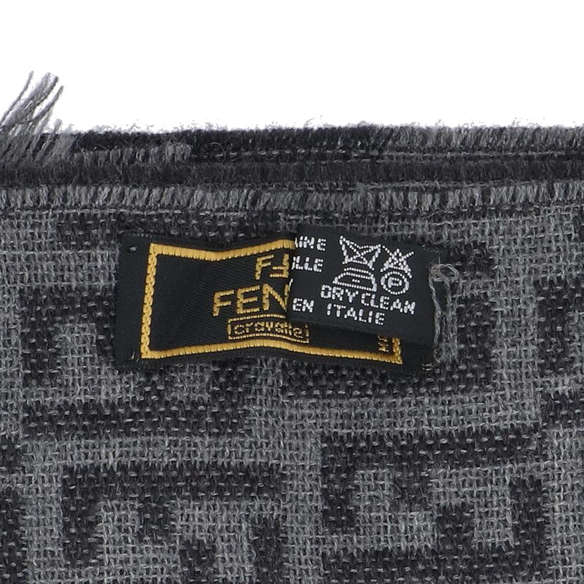FENDI フェンディ/FENDI マフラー ズッカ 柄 BK//Bランク/78