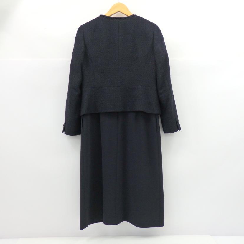 23区 オンワード樫山/フォーマル セットアップ ツイード ジャケット・ワンピース セット/210-5-0104-42//Aランク/77