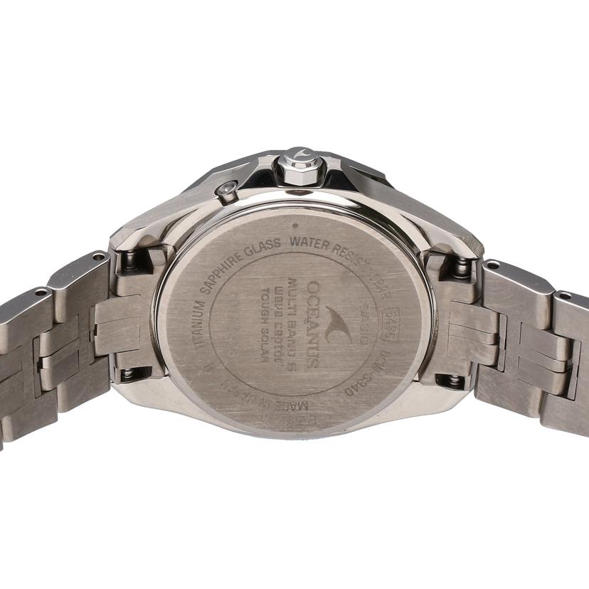 CASIO カシオ/オシアナス・マンタ/レディース/電波ソーラー/OCW-S340-1AJF//001*****/SAランク/75