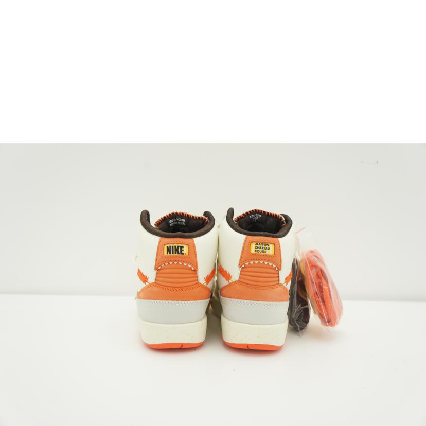 NIKE×MAISONCHATEAUROUGE ナイキ/NIKE AIR JORDAN 2 RETRO BBスタンプ/DO5254-180//Aランク/19