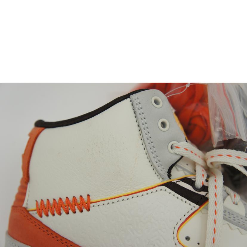 NIKE×MAISONCHATEAUROUGE ナイキ/NIKE AIR JORDAN 2 RETRO BBスタンプ/DO5254-180//Aランク/19
