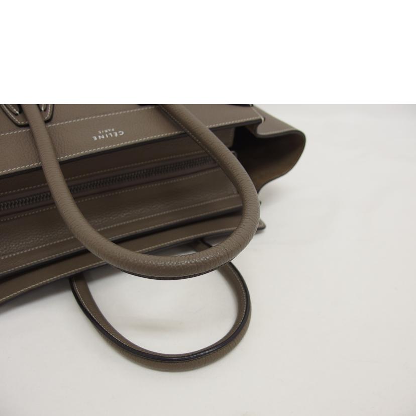 CELINE/ラゲージマイクロショッパー/エトゥープ//U-A****************/ABランク/04