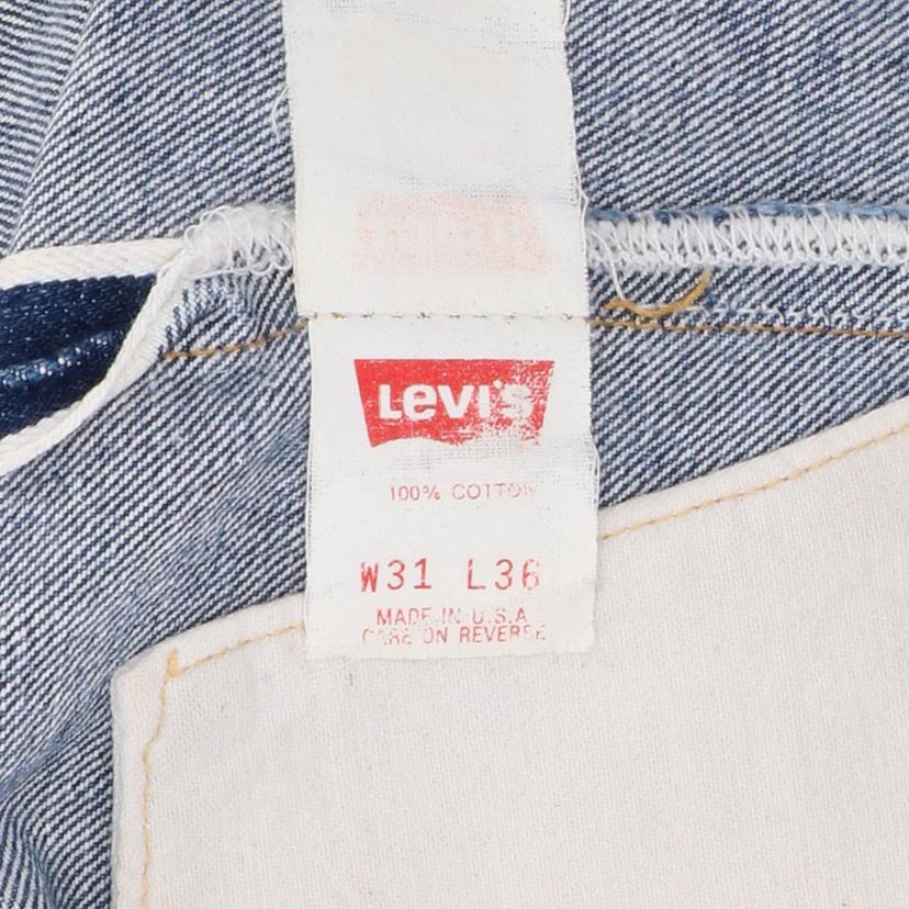 LEVIS リーバイス/90’s/510XX/USA製/裏ボタン555/BIGE/希少//ABランク/24